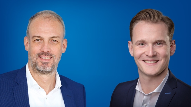 Euronics ernennt neue Leiter für Vertrieb und Marketing - Tobias Huber (l.) ist Bereichsleiter Vertrieb und Betriebstypenmanagement der Euronics Deutschland eG, Roman Eltzsch Bereichsleiter Marketing - Quelle: Euronics Deutschland eG